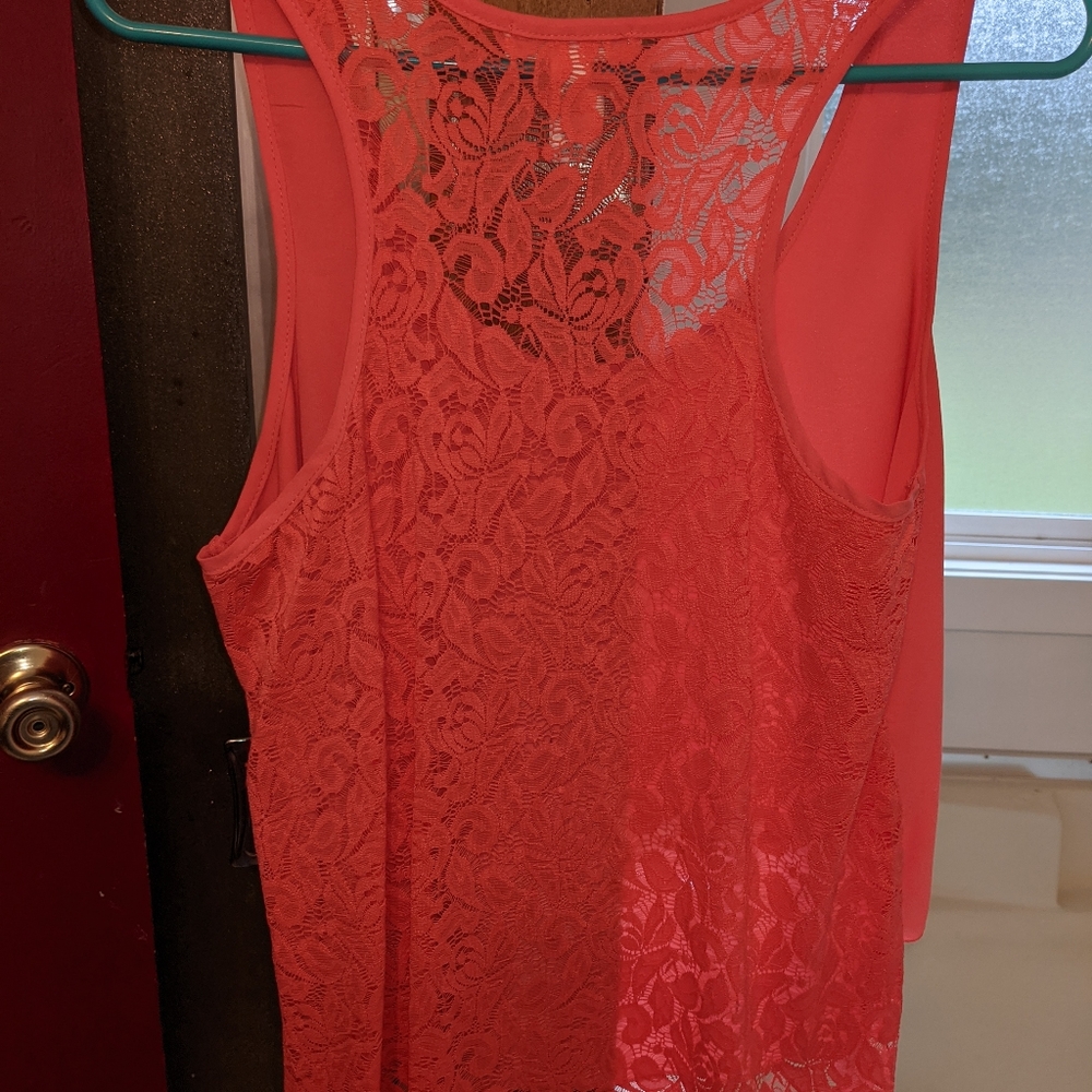 Lace back TankTop